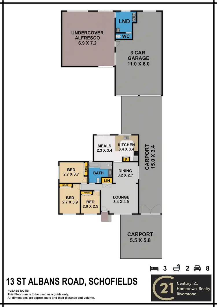 Floorplan of Homely house listing, 13 St Albans Road, Schofields NSW 2762