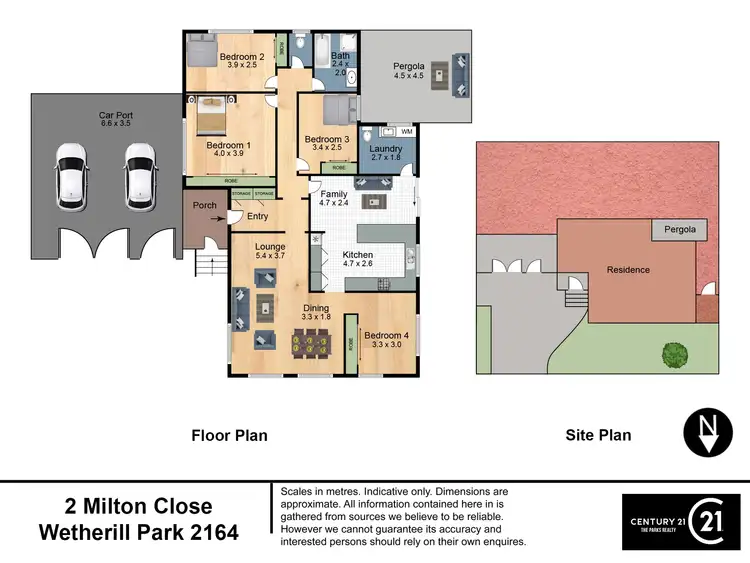 Floorplan of Homely house listing, 2 Milton Close, Wetherill Park NSW 2164