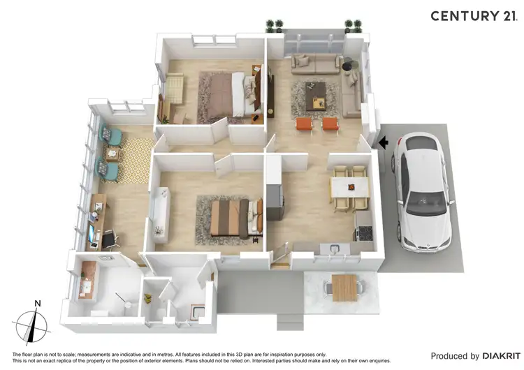 Floorplan of Homely house listing, 41 Popplewell Street, Moama NSW 2731