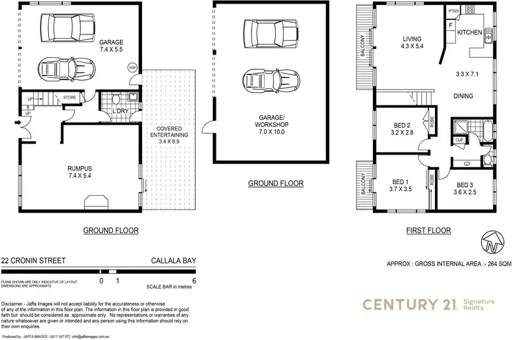Floorplan of Homely house listing, 22 Cronin Place, Callala Bay NSW 2540