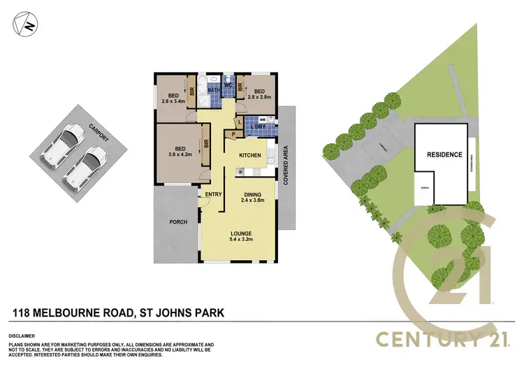 Floorplan of Homely house listing, 118 Melbourne Road, St Johns Park NSW 2176