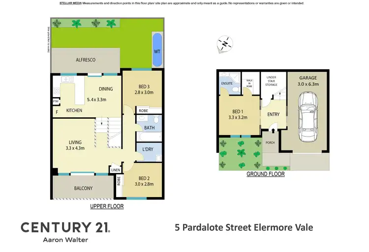 Floorplan of Homely townhouse listing, 5 Pardalote Place, Elermore Vale NSW 2287