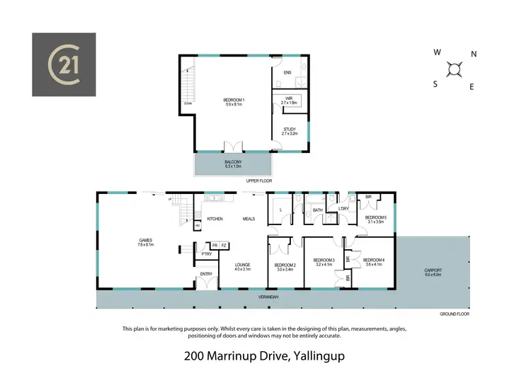 Floorplan of Homely house listing, 200 Marrinup Drive, Yallingup WA 6282