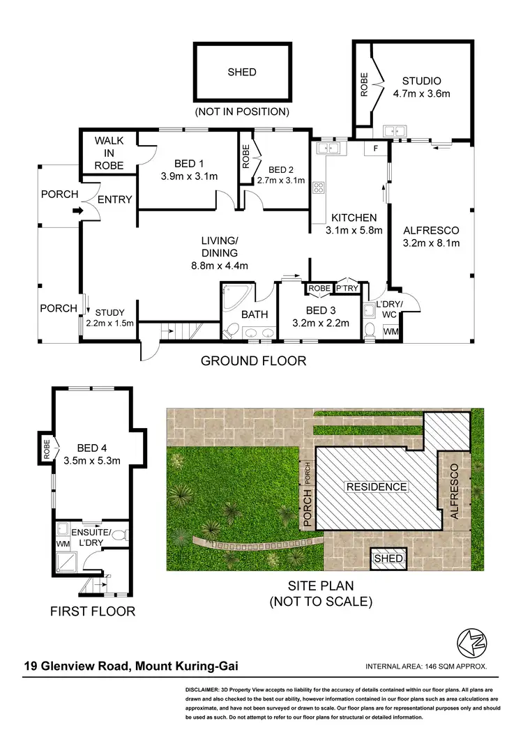Floorplan of Homely house listing, 19 Glenview Road, Mount Kuring-Gai NSW 2080