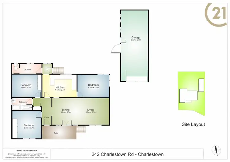 Floorplan of Homely house listing, 242 Charlestown Road, Charlestown NSW 2290