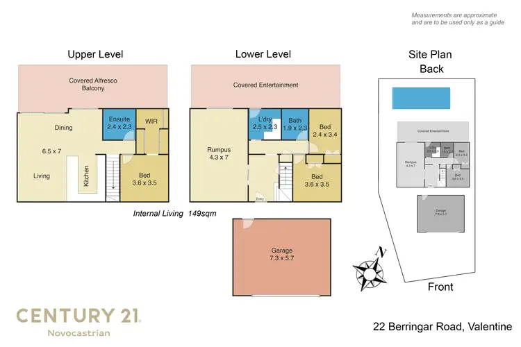 Floorplan of Homely house listing, 22 Berringar Road, Valentine NSW 2280