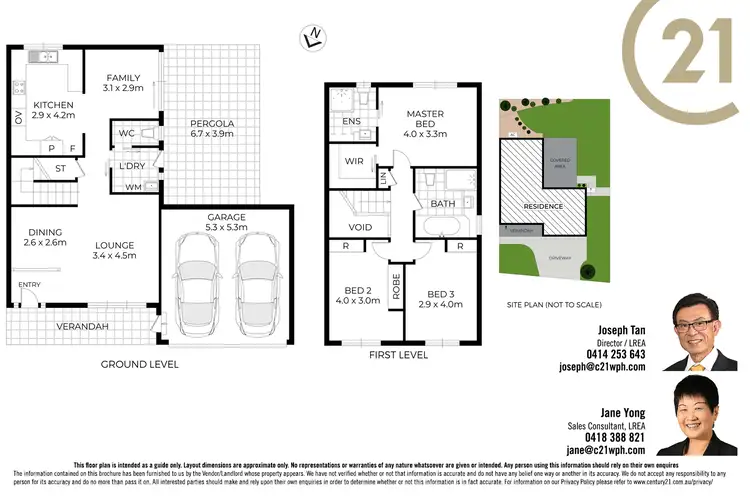 Floorplan of Homely semi-detached listing, 2/15 Casuarina Drive, Cherrybrook NSW 2126