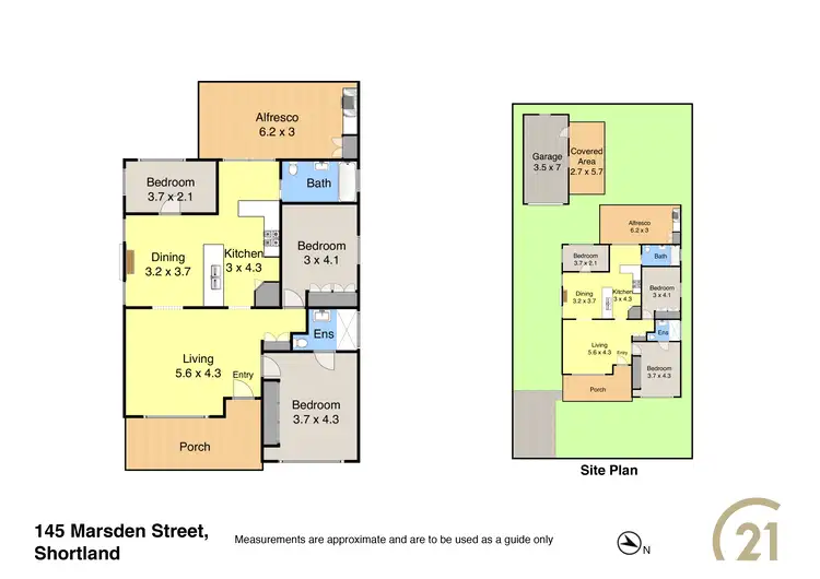 Floorplan of Homely house listing, 145 Marsden Street, Shortland NSW 2307