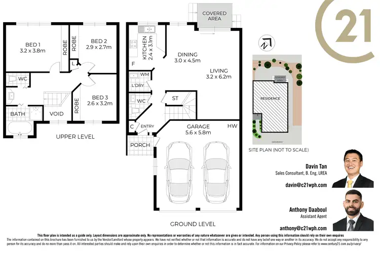 Floorplan of Homely townhouse listing, 46 John Road, Cherrybrook NSW 2126