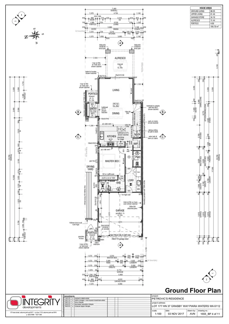 Floorplan of Homely house listing, 37 Grasby Way, Piara Waters WA 6112