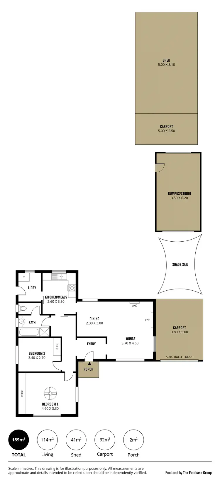 Floorplan of Homely house listing, 95 Richmond Avenue, Melrose Park SA 5039