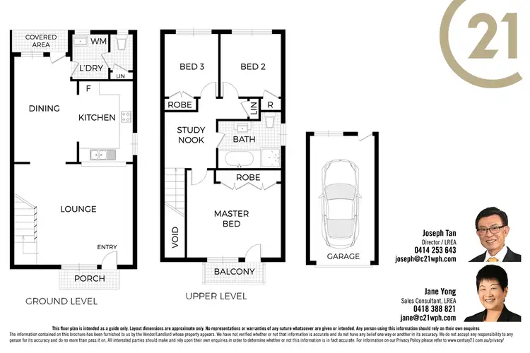 Floorplan of Homely townhouse listing, 4/18 Bowen Close, Cherrybrook NSW 2126