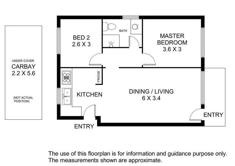 Floorplan of Homely apartment listing, 16/29 Moldavia Street, Tuart Hill WA 6060