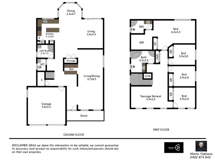 Floorplan of Homely house listing, 8 Ibsen Place, Wetherill Park NSW 2164