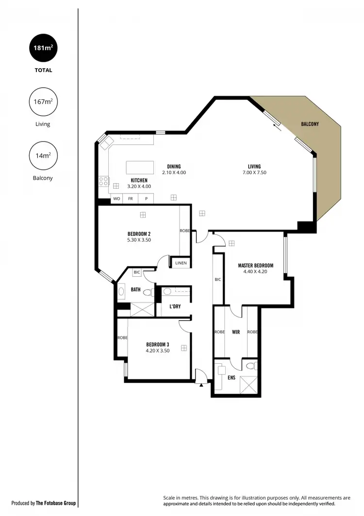 Floorplan of Homely apartment listing, 3-3/5-11 Colley Terrace, Glenelg SA 5045