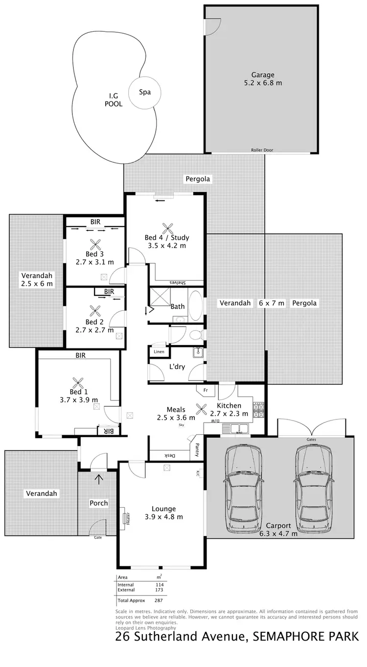 Floorplan of Homely house listing, 26 Sutherland Avenue, Semaphore Park SA 5019