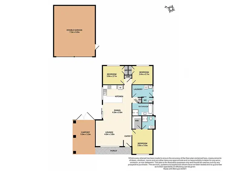 Floorplan of Homely house listing, 38 Bellevue Drive, Berwick VIC 3806