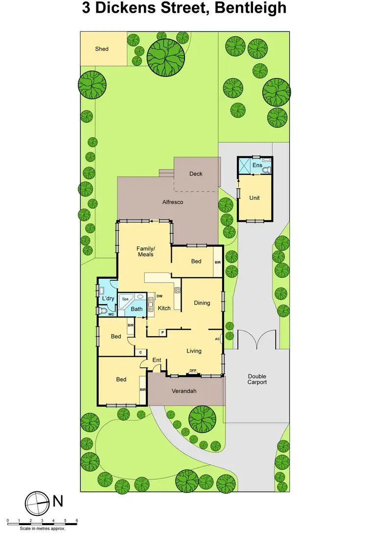 Floorplan of Homely house listing, 3 Dickens Street, Bentleigh VIC 3204