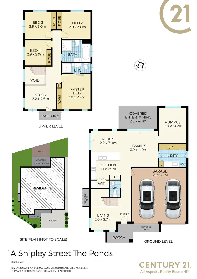 Floorplan of Homely house listing, 1A Shipley Street, The Ponds NSW 2769