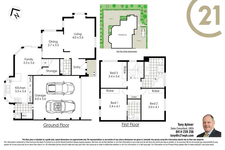 Floorplan of Homely townhouse listing, 4/27 Lyne Road, Cheltenham NSW 2119