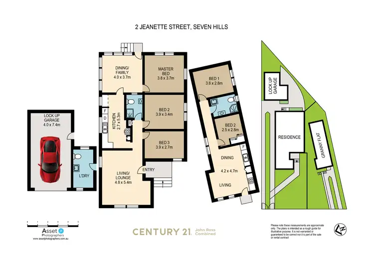 Floorplan of Homely house listing, 2 Jeanette Street, Seven Hills NSW 2147