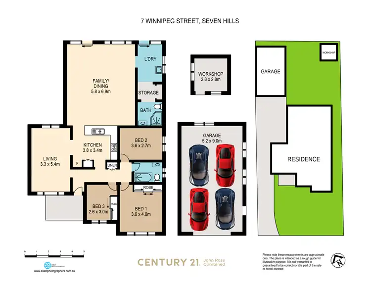 Floorplan of Homely house listing, 7 Winnipeg Street, Seven Hills NSW 2147