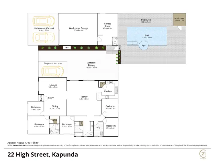 Floorplan of Homely house listing, 22 High Street, Kapunda SA 5373
