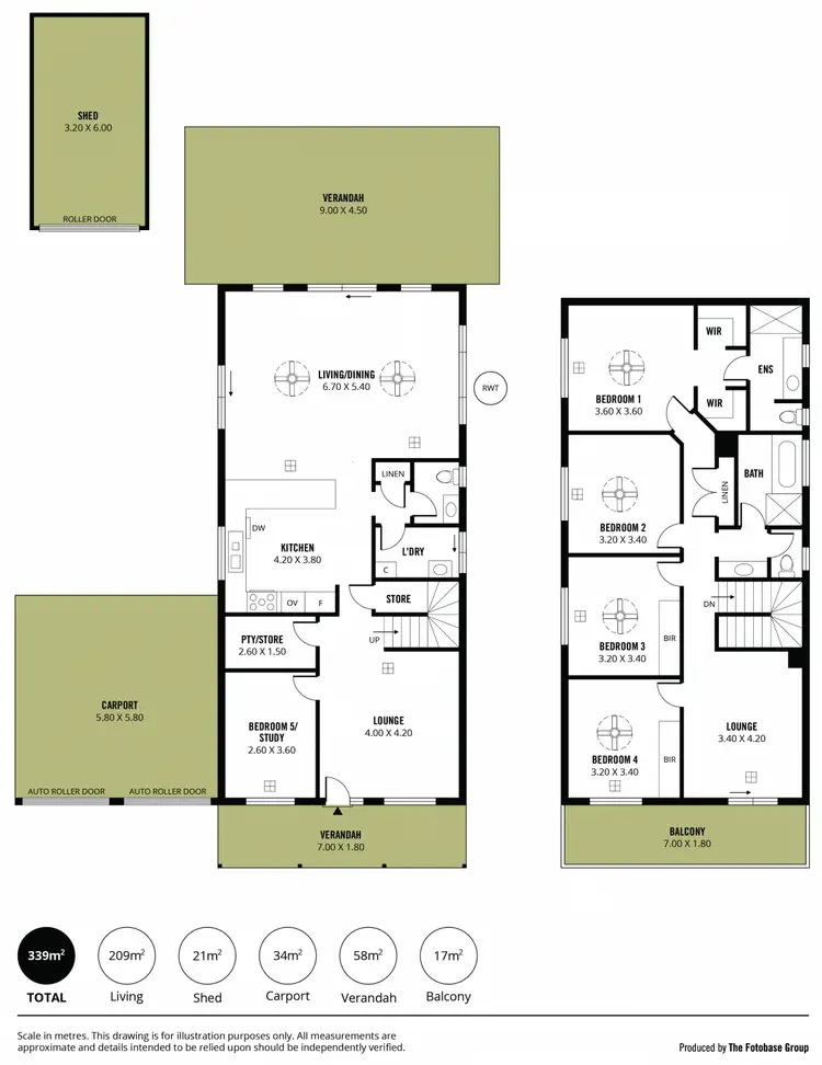 Floorplan of Homely house listing, 10 Indigo Court, Aldinga Beach SA 5173
