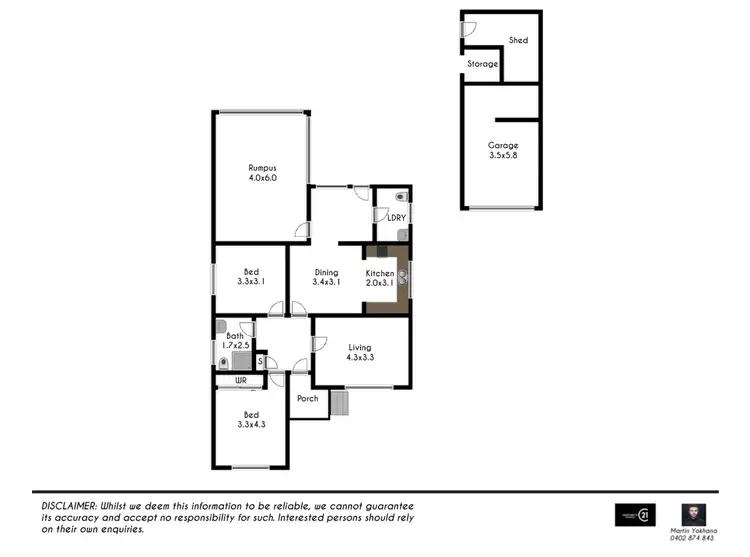 Floorplan of Homely house listing, 11 Reserve Street, Smithfield NSW 2164