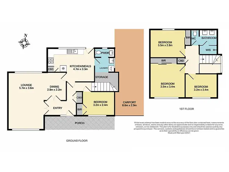 Floorplan of Homely townhouse listing, 1/13 Cyprus Street, Eumemmerring VIC 3177