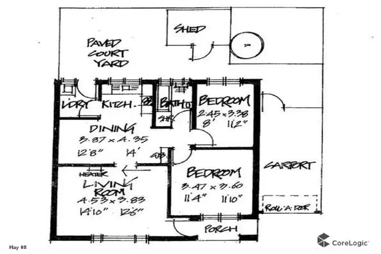 Floorplan of Homely unit listing, 11/1-5 Carnarvon Terrace, Largs North SA 5016