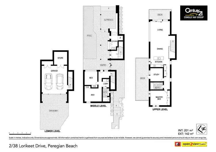 Floorplan of Homely unit listing, 2/38-40 Lorikeet Drive, Peregian Beach QLD 4573