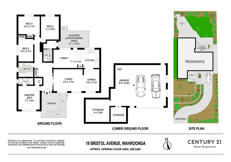Floorplan of Homely house listing, 19 Bristol Avenue, Wahroonga NSW 2076