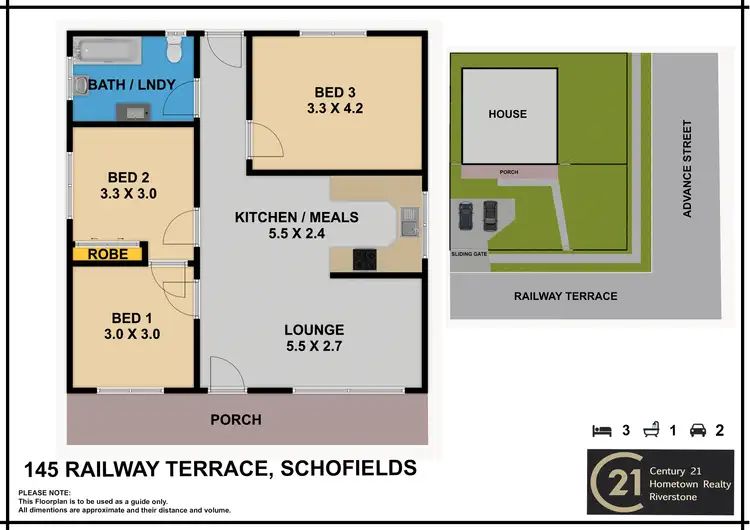 Floorplan of Homely house listing, 145 Railway Terrace, Schofields NSW 2762