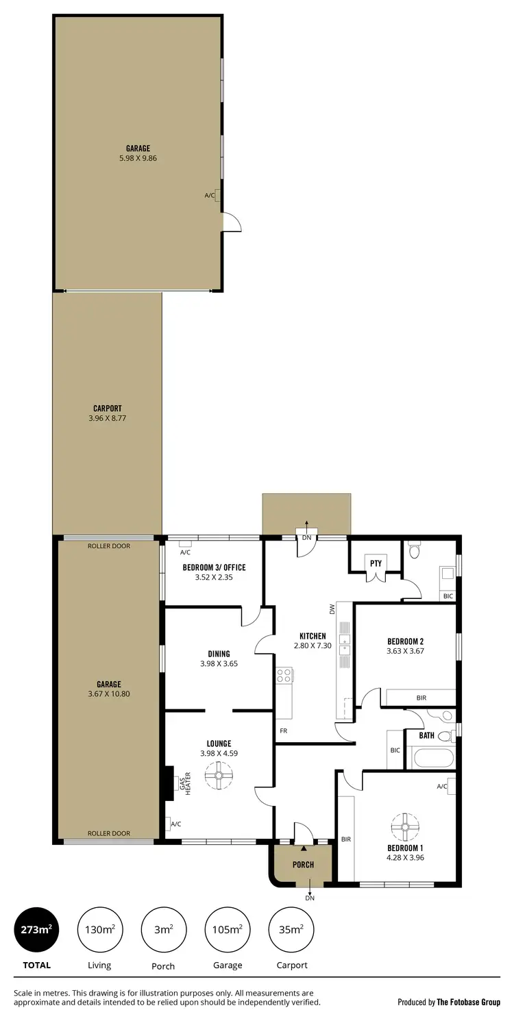 Floorplan of Homely house listing, 19 Winston Crescent, Glengowrie SA 5044