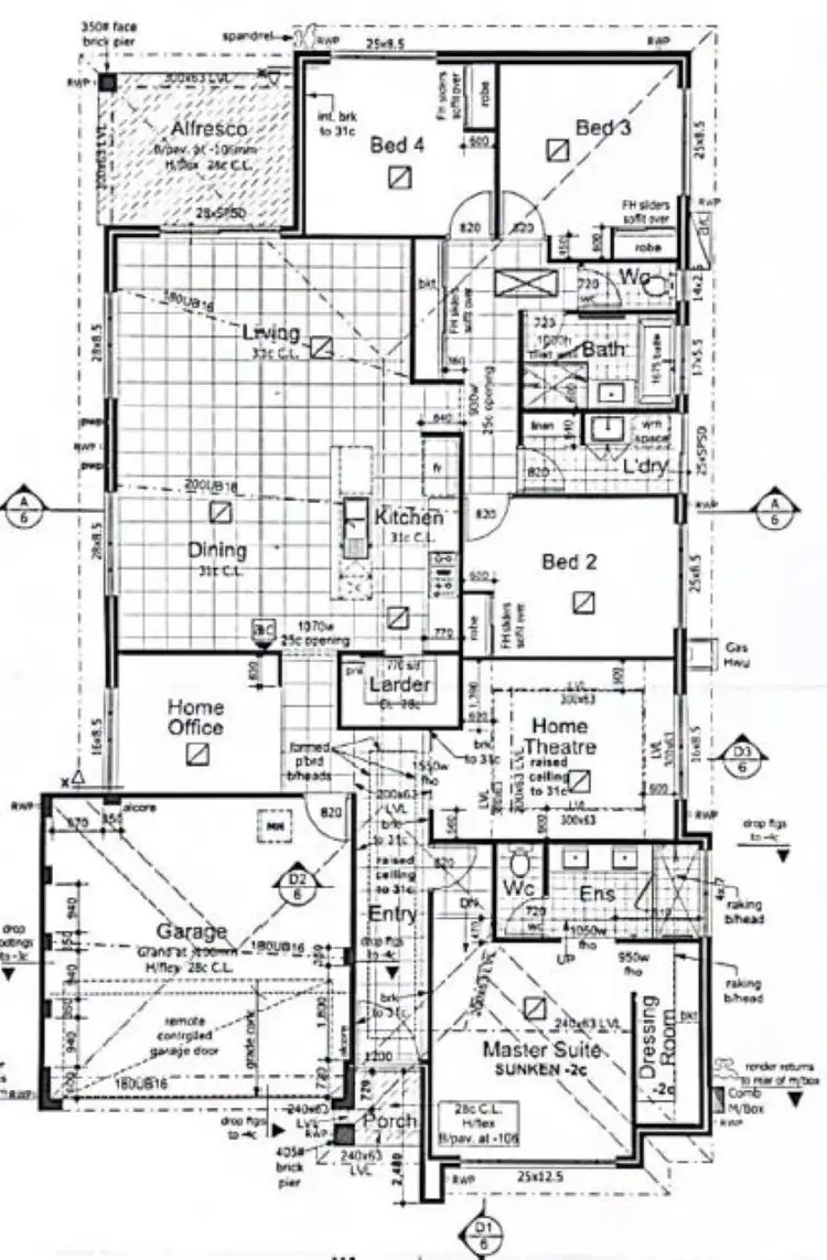 Floorplan of Homely house listing, 28 Beraking Loop, Dalyellup WA 6230