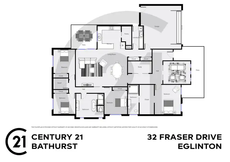 Floorplan of Homely house listing, 32 Fraser Drive, Eglinton NSW 2795