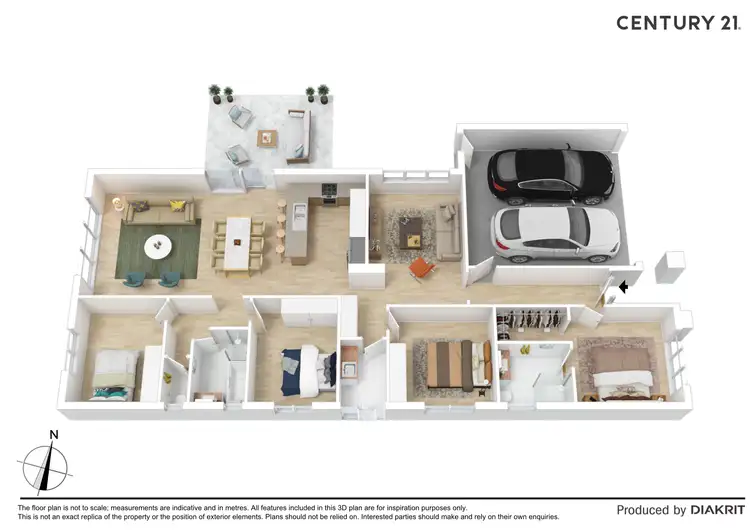Floorplan of Homely house listing, 1 Cobba Way, Moama NSW 2731