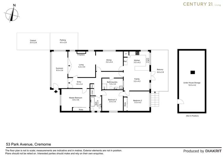 Floorplan of Homely house listing, 53 Park Avenue, Cremorne NSW 2090