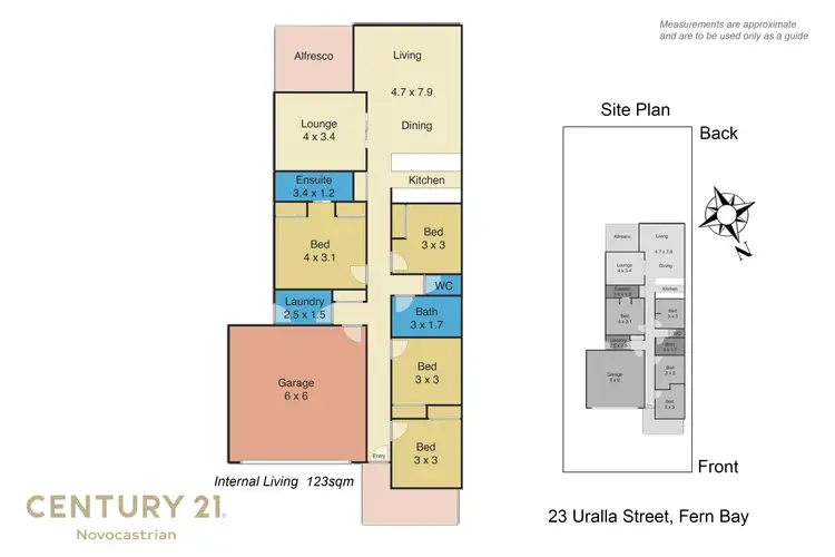 Floorplan of Homely house listing, 23 Uralla Street, Fern Bay NSW 2295