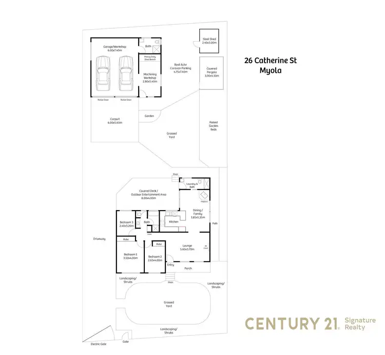 Floorplan of Homely house listing, 26 Catherine Street, Myola, Callala Beach NSW 2540