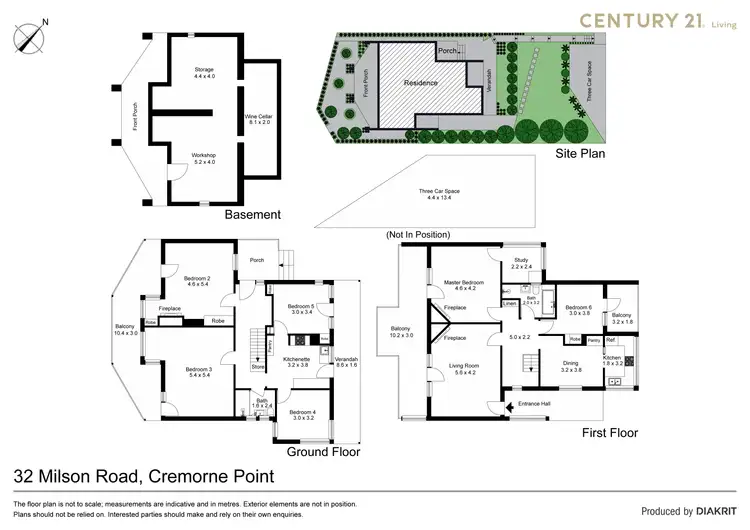Floorplan of Homely house listing, 32 Milson Road, Cremorne Point NSW 2090