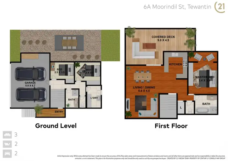 Floorplan of Homely house listing, 6A Moorindil Street, Tewantin QLD 4565