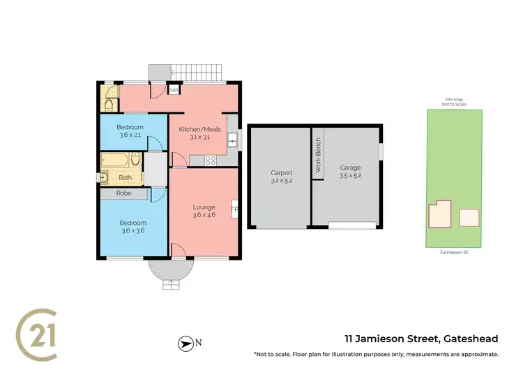 Floorplan of Homely house listing, 11 Jamieson Street, Gateshead NSW 2290