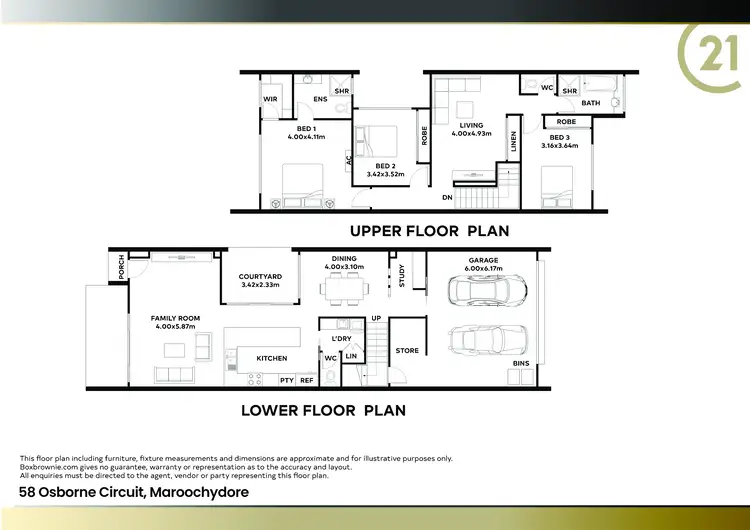 Floorplan of Homely house listing, 58 Osborne Circuit, Maroochydore QLD 4558