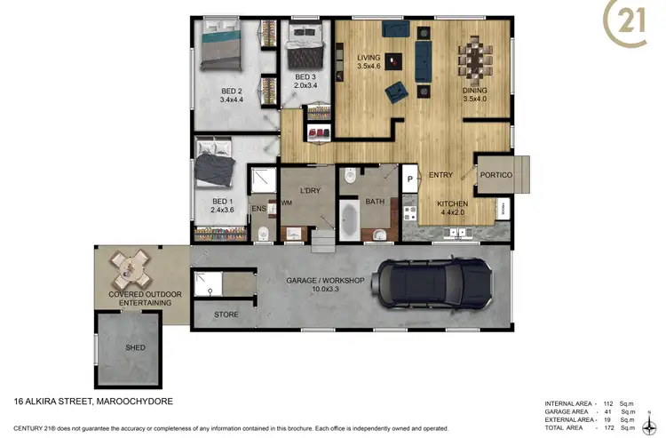 Floorplan of Homely house listing, 16 Alkira Street, Maroochydore QLD 4558