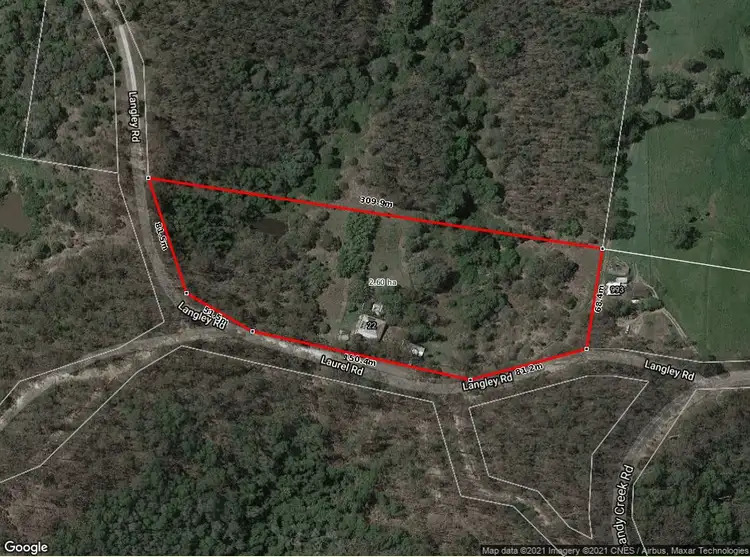 Floorplan of Homely rural property listing, 22 Langley Road, Veteran QLD 4570