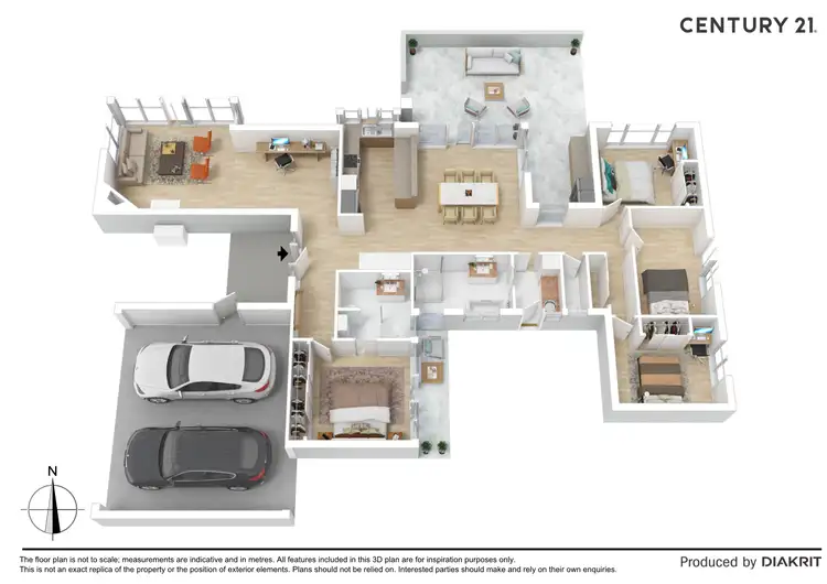 Floorplan of Homely house listing, 23B Jacana Avenue, Moama NSW 2731