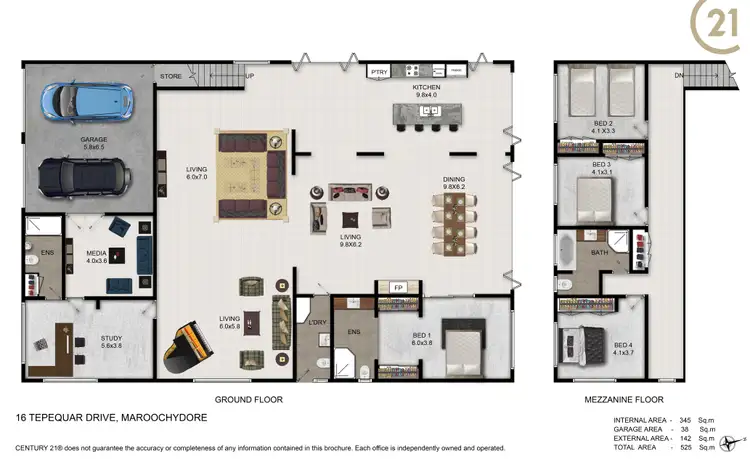 Floorplan of Homely house listing, 16 Tepequar Drive, Maroochydore QLD 4558