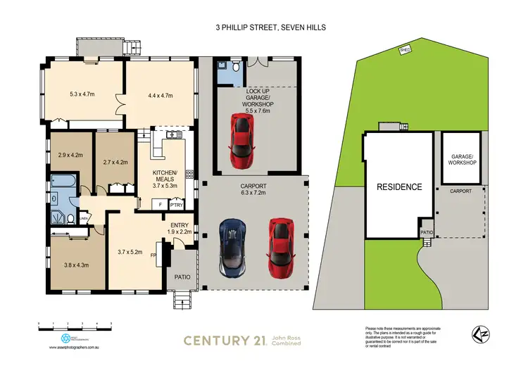 Floorplan of Homely house listing, 3 Phillip Street, Seven Hills NSW 2147
